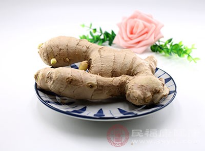 生姜中还含有较多的壬醛