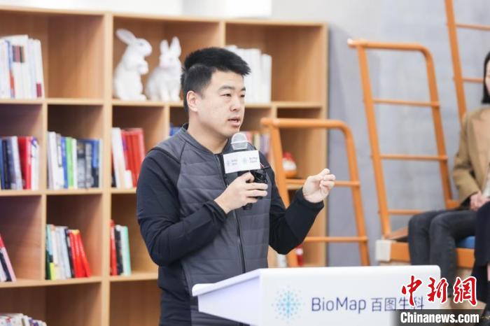 图为百图生科首席执行官刘维 百图生科 供图