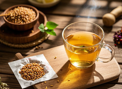 苦荞茶长期饮用者颈动脉内膜中层厚度减少11%，动脉粥样硬化进程显著延缓